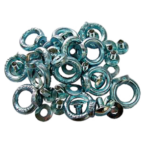 Ringmuttern m. Scheiben u. Schrauben (10 Stück)