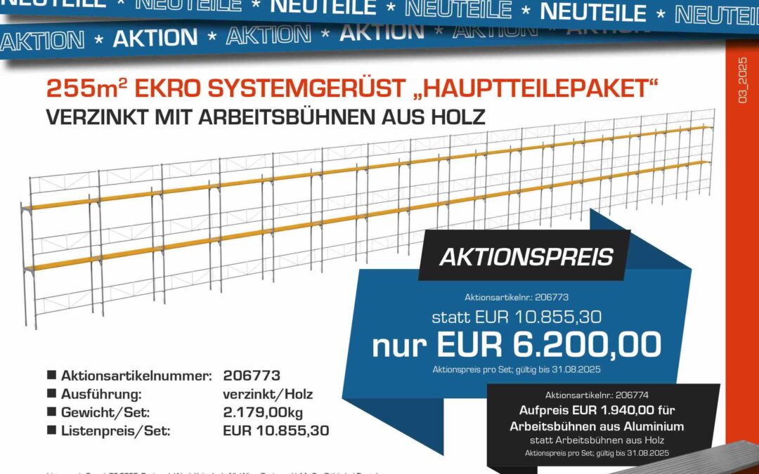 Kundenaktion 2025 – Hauptteilepaket