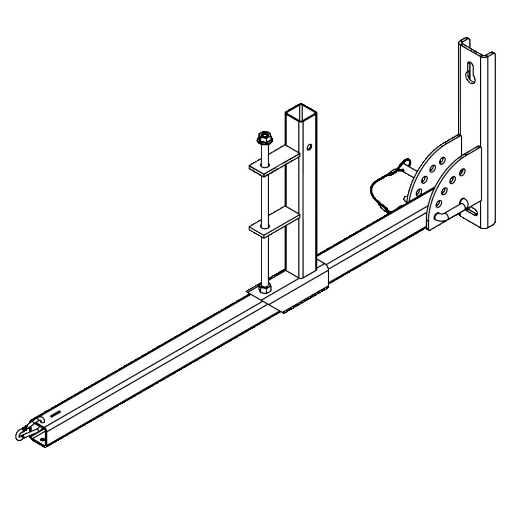 EP Geländerstützenhalter UNI 18-90 verstellbar