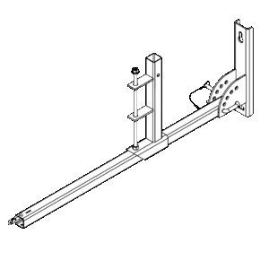 EP Geländerstützenhalter UNI 18-90 verstellbar