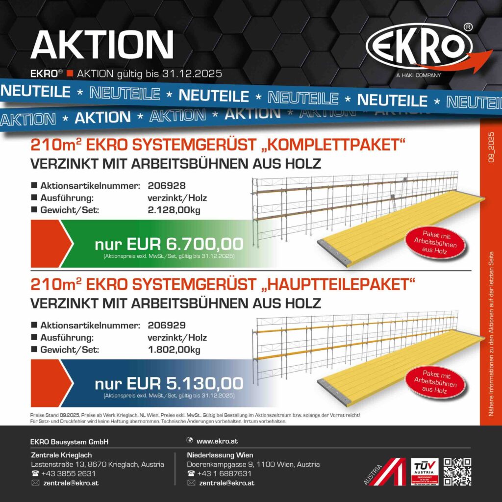 Kundenaktion 2025 - Hauptteilepaket