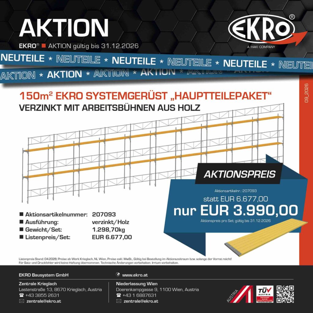 Kundenaktion 2026 - Hauptteilepaket