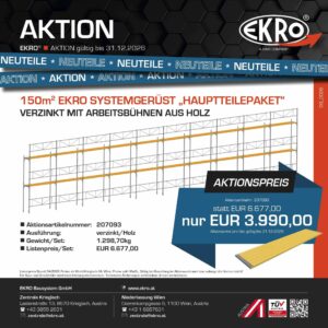 Kundenaktion 2026 - Hauptteilepaket